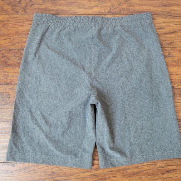 ENDEAVOR Gray Swim Trunk Shorts w/ Lined Pockets & Drawstring Waist sz M EUC - Picture 4 of 4